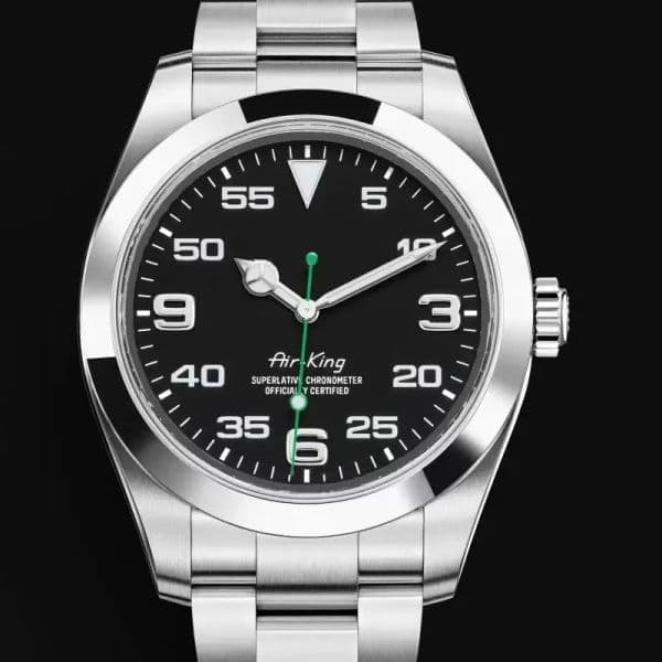Mens Watch Automatic Mechanical Sapphire Crystal Stainless Steel eta2813 Movement Watches Male Wristwatches b874