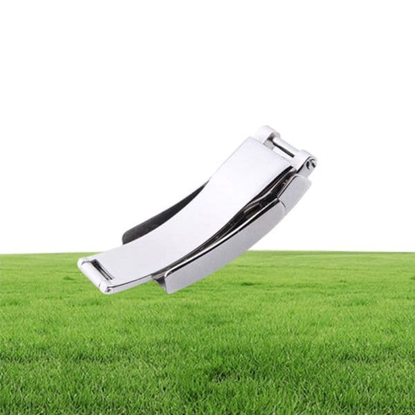 Free Shipping 16mm NEW High Quality Stainless Steel Watch Band Deployment Clasp for Silicone Rubber Stainless Steel Strap