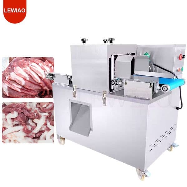 Fresh Fish Chicken Duck Mutton Beef Pork Meat Strip Cutter Cutting Machine