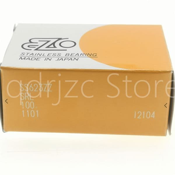 10 pcs EZO Stainless Steel Micro Bearing SS623ZZ = 623HZZ DDR-1030ZZ 3mm X 10mm X 4mm