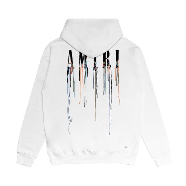 Man Pullover Ink-splashing Long Woman Couple Hooded Hip Hop Printed Quality Sweatshirt Amiryes