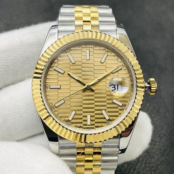 Men's automatic mechanical watch 41MM 2813 plated automatic all stainless steel sapphire luminescent waterproof classic montre de luxe Business casual watch