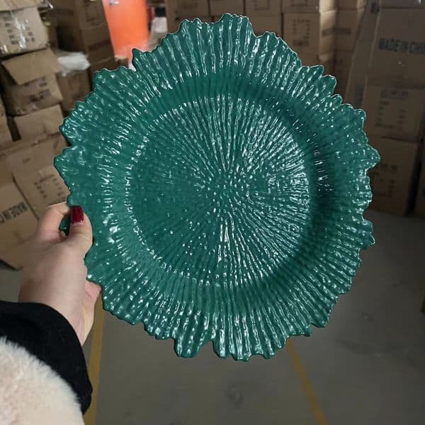 2023 Irregular fruit plate banquet plate European-style home decoration tray pastry small snack plate plating