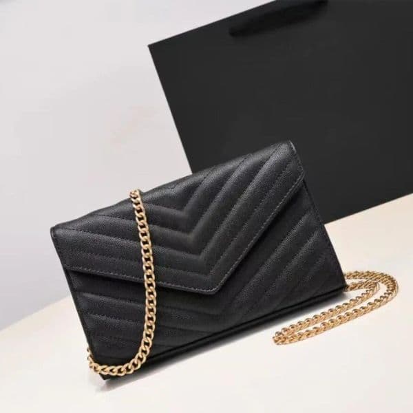 Luxury Designer Woman Bag yslity Handbag Women Shoulder Bags Genuine Leather Original Box Messenger Purse Chain with card holder slot clutch