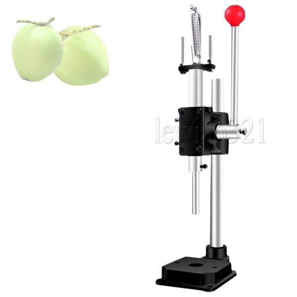 Coconut Opener Manual Opening Coconuts Machine Save Effort Stainless Steel Capping Cover Drilling Machine