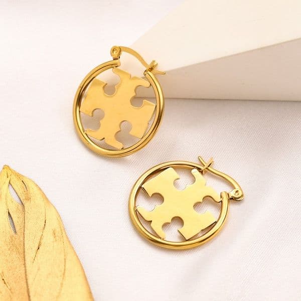 channel stud 14k gold for women earings men studs hoop earrings sweet earing diamond man dg earring designer Earrings