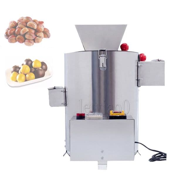 Automatic 220V Electric Chestnut Sheller Commercial Chestnut Peeling Machine