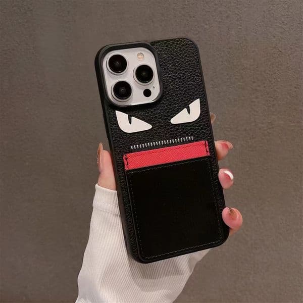Beautiful iPhone Phone Cases 15 14 13 12 11 Pro Max Designer Leather Card Purse Hi Quality 18 17 16 15pro 14pro 13pro 12pro 11 X Xr 7 8 Plus Case Cover with Logo Box Man Woman