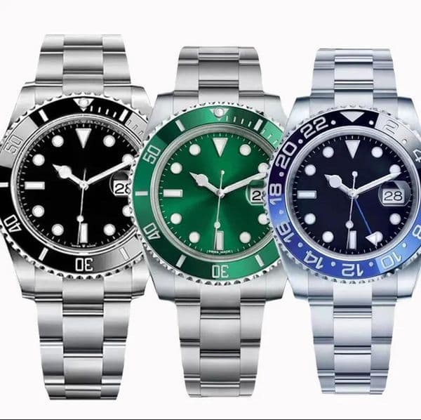 mens watch luxury designer watches GMT 41MM Black Dial Automatic Mechanical ceramic fashion Classic Stainless Steel Waterproof Luminous sapphire Wristwatches