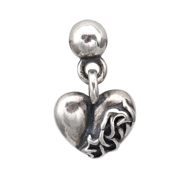 E22 S925 Pure Silver Ear Studs Personalized Fashion Heart Cross Flower Circular Letter Punk Street Dance Style Earrings Jewelry Earrings as a Gift for Lovers