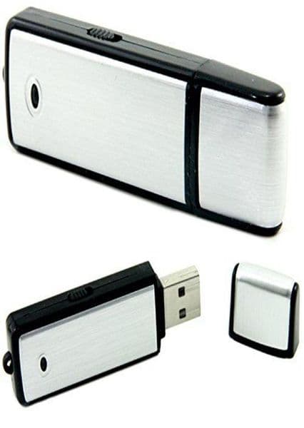 USB Sound Recorder - 8GB Voice Recording Device - Digital o Recorder - No Flashing Light When Recording PQ141