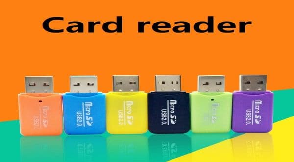 Multipurpose mobile phone memory card reader High Speed USB 20 Micro SD card reader adapter 4gb 8gb 16gb 32gb 64gb TF Card