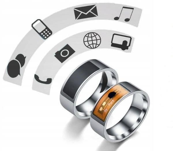 Retail Intelligence Ring Smart Magic Finger IC card ID NFC SmartRingWatch module for Smartphone with NFC Waterresistant