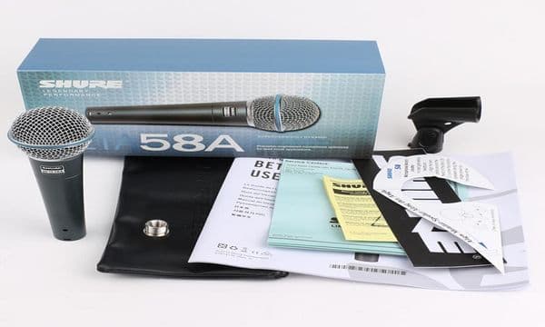 Top Quality Wire Single Handheld Microphones System BETA58 58A UHF Professional Karaoke Microphone