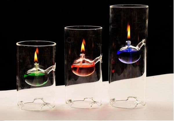 Fashion super beautycreative transparent glass cylinder oil lamp Bottles flower holder characteristics wedding Decorative candlest
