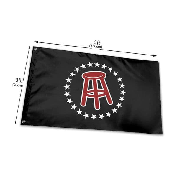 If You Can Read This Put Me Back On My Barstool Flags 3x5 ft 100D Polyester Digital Printing Indoor Outdoor Use Hanging