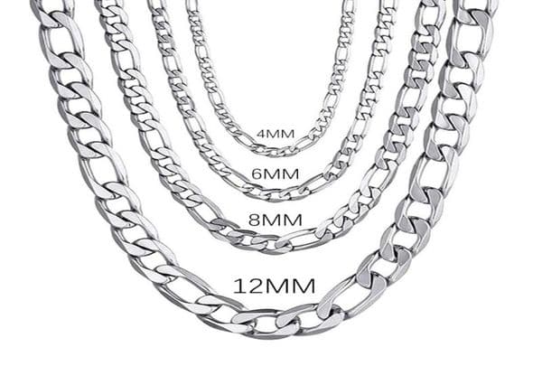 Chains Men39s 925 Sterling Silver 4MM6MM8MM12MM Curb Cuban Chain Necklace 1630 Inch For Man Women Fashion Jewelry High End