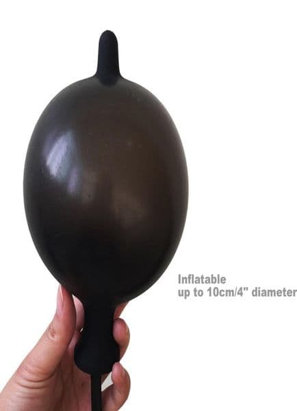 Super Large Inflatable Anal Plug 10cm 4 Inches Huge Anus Spreader Enlarger Intruder Silicone Sex Toy Butt Plugs Male G Spot Explor
