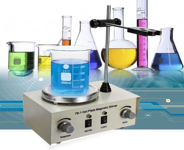 Lab Supplies 110220V Heating Magnetic Stirrer Mixer Machine 791 1000ml Plate Dual Control For Stirring