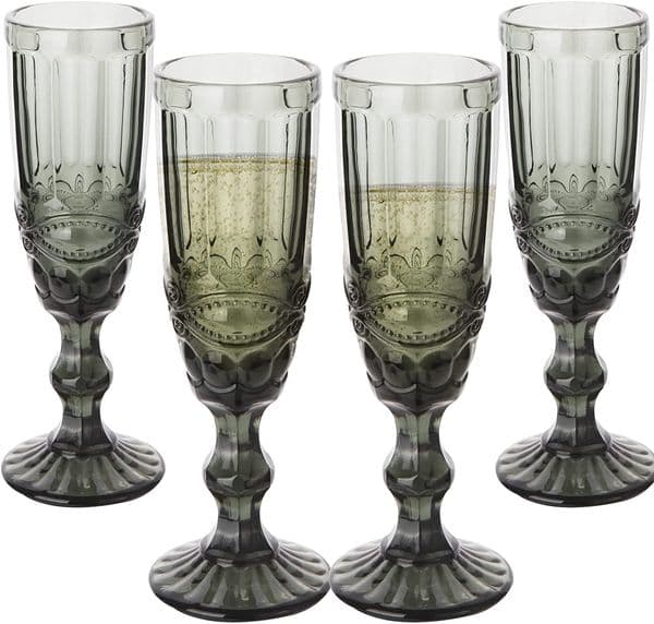 150ml Vintage Embossed Red Wine Glass Goblet Red Wine Juice Cups Wedding Party Champagne Flutes Goblet For Bar Restaurant Home