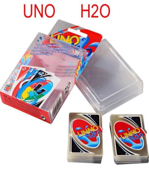 New Waterproof H2O Game Playing Card For Family Friends Party Fun