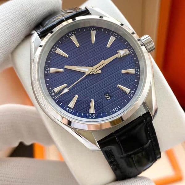 high quality automatic watches men aquaterra Watch designer reloj mechanical movements seamasterdiver wristwatch transparent Back montre luxe de 904l menwatch