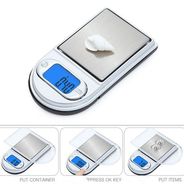 Mini Lighter Style Digital Scales For Gold And Diamond Scale Jewelry 0.01 Balance Gram Electronic Scales With Retail Packing 200g/0.01g 100g/0.01g
