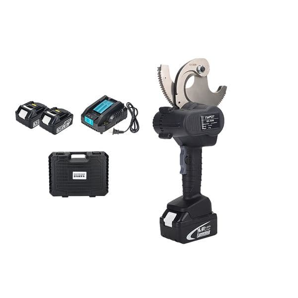 18V Electric Gear Cutter Charging Ratchet Cable Cutter Cutting 50mm/65mm/75M Cable Gear Type Scissors For Armored Cable