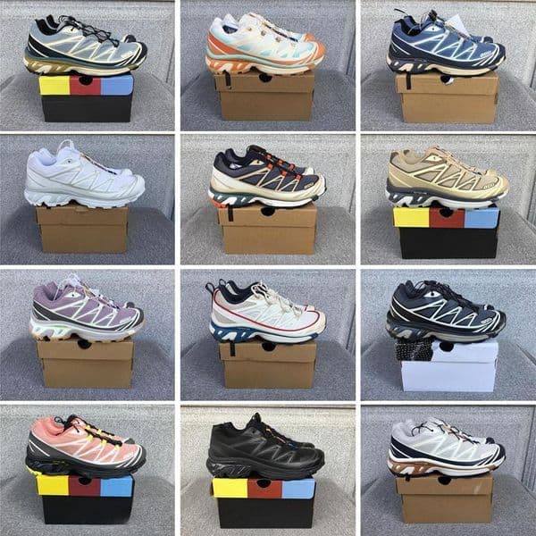 Designer Outdoor Hiking shoes mens womens Xt-6 Triple Black black White Rock monument Wren Kangaroo green copen blue Clear Safari