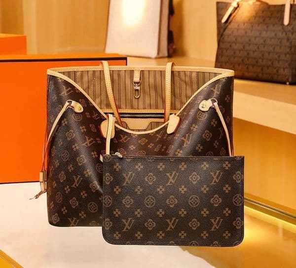 Designers Bag 2pcs Set Women Handbag Shoulder Bags Classic Naverfull Fashion Louiseitys Composite viutonitys Lady Clutch Tote Bag Female Coin Purse Wallet lvityS