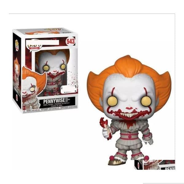 Action Toy Figures Pop Clown Back To The So Hand Office Model It Decoration Pennywise Master Version 543347 Dhkti W250213