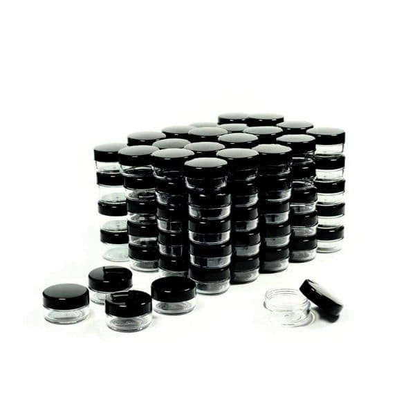 wholesale 5 Gram Cosmetic Containers Sample Jars with Lids Plastic Makeup Containers Pot Jars