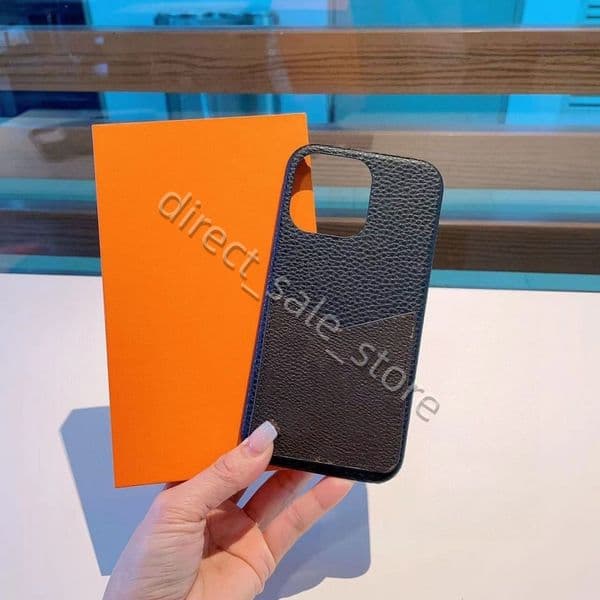 Luxury Designer Phone Cases For IPhone 14 Pro Max 13 12 11 15 plus Fashion Pattern Wallet card case Shockproof Cover Shell
