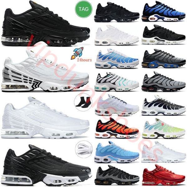 Grey Blue Bleached Aqua TN Shoes Laser University Red Black Multi Metallic accents Wolf Grey Orange Obsidian Tiger Plus Men white worldwide Running Sports Magma Pack