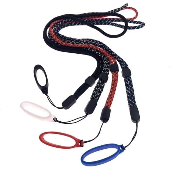 40mm Lanyard Clips Neck Rope Chain Strap Necklace with Long Adjust String Holders Silicone O Ring Fit For Cola Bottle Mini MAX CUP 12 LL