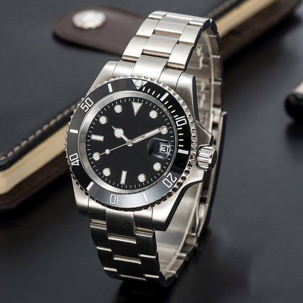 TOP Mens watch aaa watches Designer 41MM Black 2027 Dial Automatic Mechanical fashion Classic style Stainless Steel Waterproof Luminous sapphire wristwa