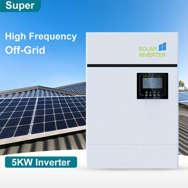 New 48V 5Kw 3.5Kw Inverter High Frequency CAN RS485 Communication Max 6 Parallel Built-In MPPT WIFI/GPRS Monitor For 48V Battery