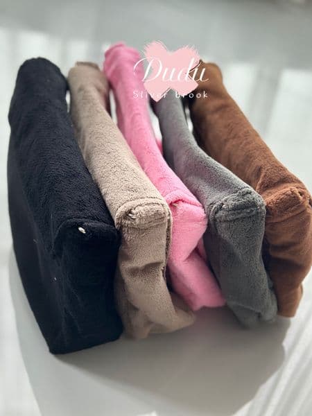 Ring Material Bags Storage Bags 3 Flannel Storage Chain Color Option Plush Velvet Makeup Case Vintage Classic Comsetics Organization