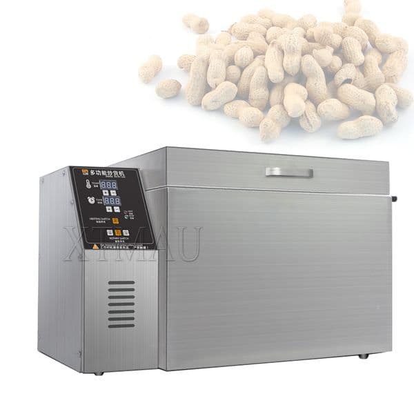 Best Sale Grain Roaster Equipment Pine Nut Roaster Machine For Peanuts Chestnut Commercial Nut Roasting Machine