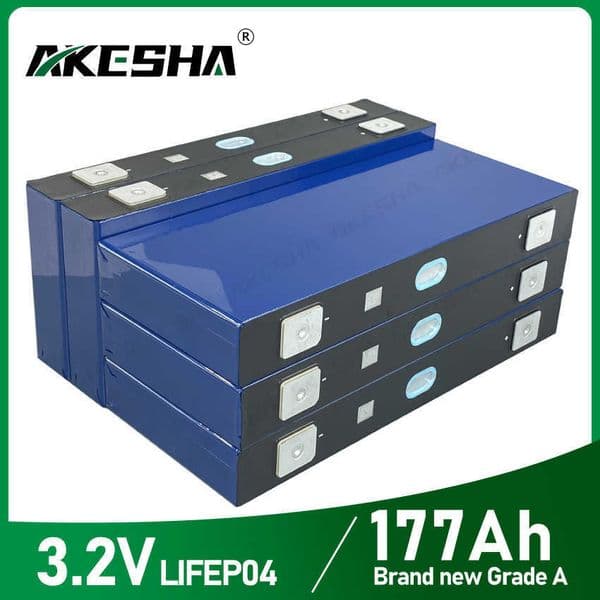 CALB Lifepo4 Battery 3.2V 177Ah 185Ah Prismatic Rechargeable Cell 12V 24V Solar home energy storage Electric Car RV Yacht