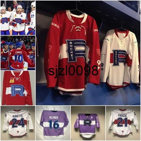 Sj98 CeoW25 McCARRON Laval Jersey EVANS PARISI TAORMINA BELZILE HOLLAND JEVPALOVS HUDON RICHARD FROESE SHINKARUK AUDETTE ALZNER POEHLING