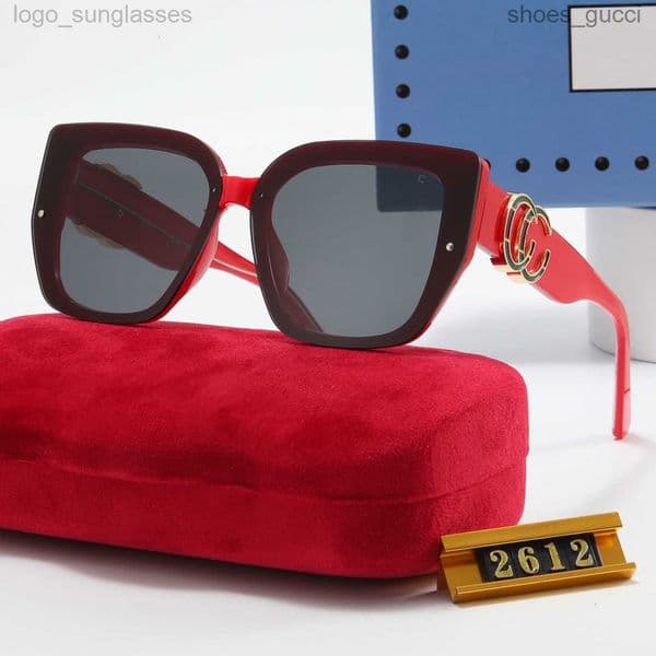 2024 Sunglasses Designer Sunglass luxury letter womens Mens Goggle senior Eyewear For Women eyeglasses frame Vintage Metal Sun Glasses
