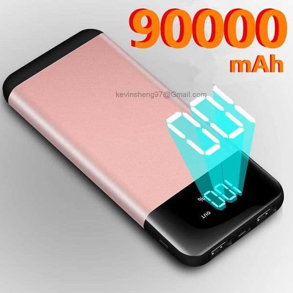Free Customized LOGO Power banks 10000mAh power bank is suitable for Xiaomi mi mobile pover bank external battery mobile portable charger LED Poverban