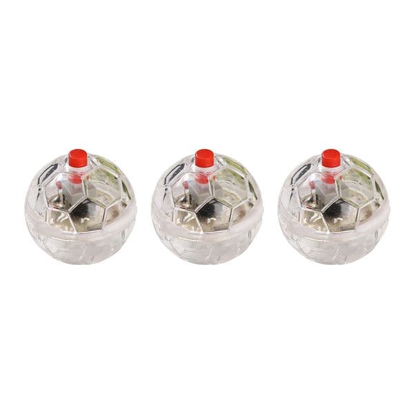 3pcs Paranormal Equipment Flash Ball Portable Cat Interactive Motion Light Up Gift Colour Changing Small Pet Toy Led