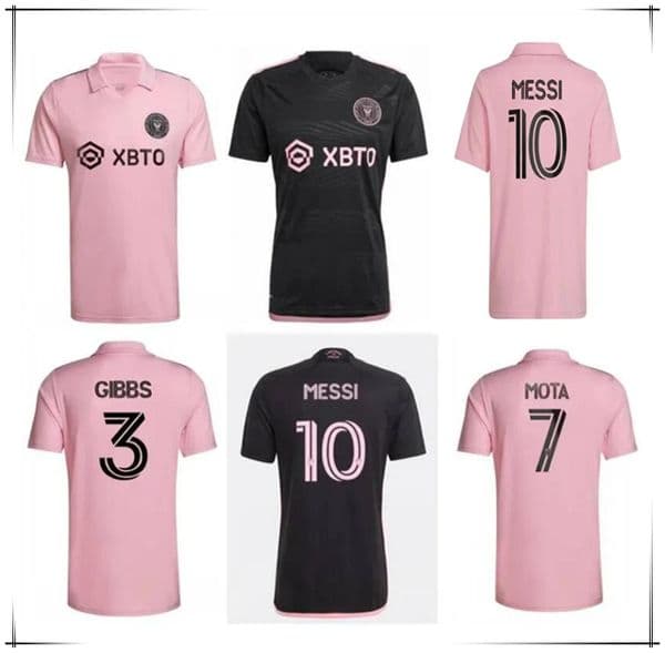 2023 2024 Inter Miami CF Soccer Jerseys Lionel Messis MARTINEZ Campana Lassiter Arroyo Borgelin Jean Kryvtsov Negri Stefanelli YEDLIN MOTA Kids Kit Football Shirts