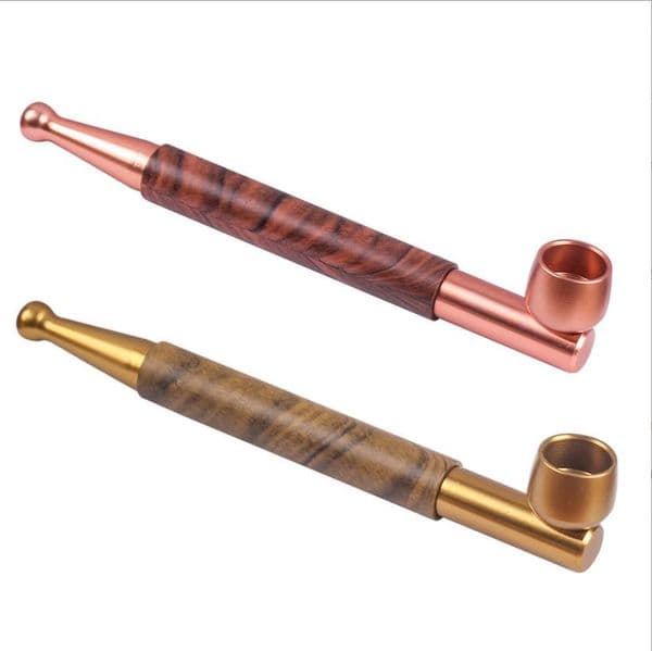 Smoking Pipes Old style bag pot, dry tobacco, handmade tobacco rod, dual purpose pipe