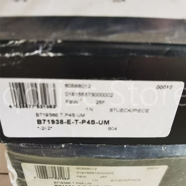 FAG Precision Machine Tool spindle bearing B71938-E-T-P4S-UM = 71938ACDGB/P4A 190mm X 260mm X 33mm