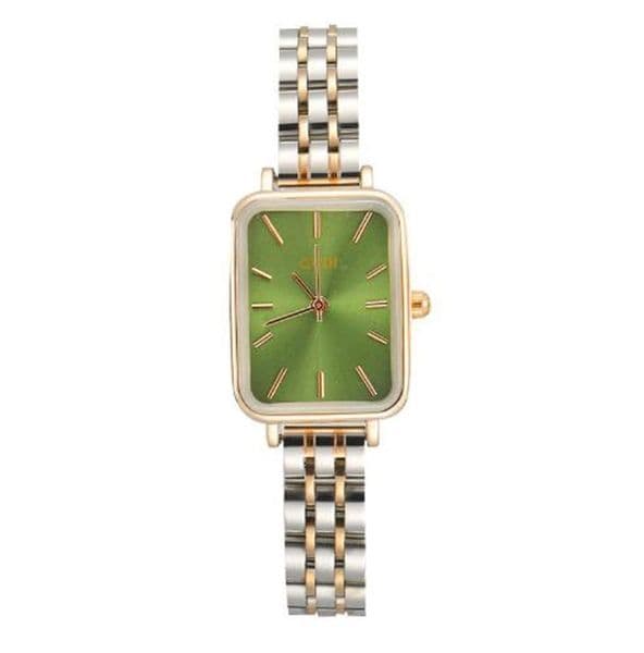 2023 Simple style, high appearance, personalized small square plate, light luxury, high-end waterproof steel band quartz watch