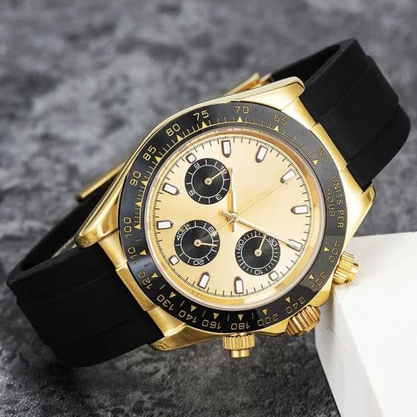 mens DAYTONGNA Wristwatches Japan VK Automatic mechanical movement watch full stainless steel Sapphire glass waterproof super luminous montre de luxe watches