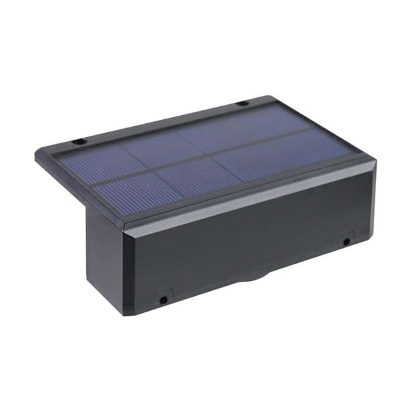 Solar Fence Light Outdoor RGB/Fixed Color Deck Light IP65 Waterproof Solar Outdoor Light for Railing Patio Xmas Christmas Decor